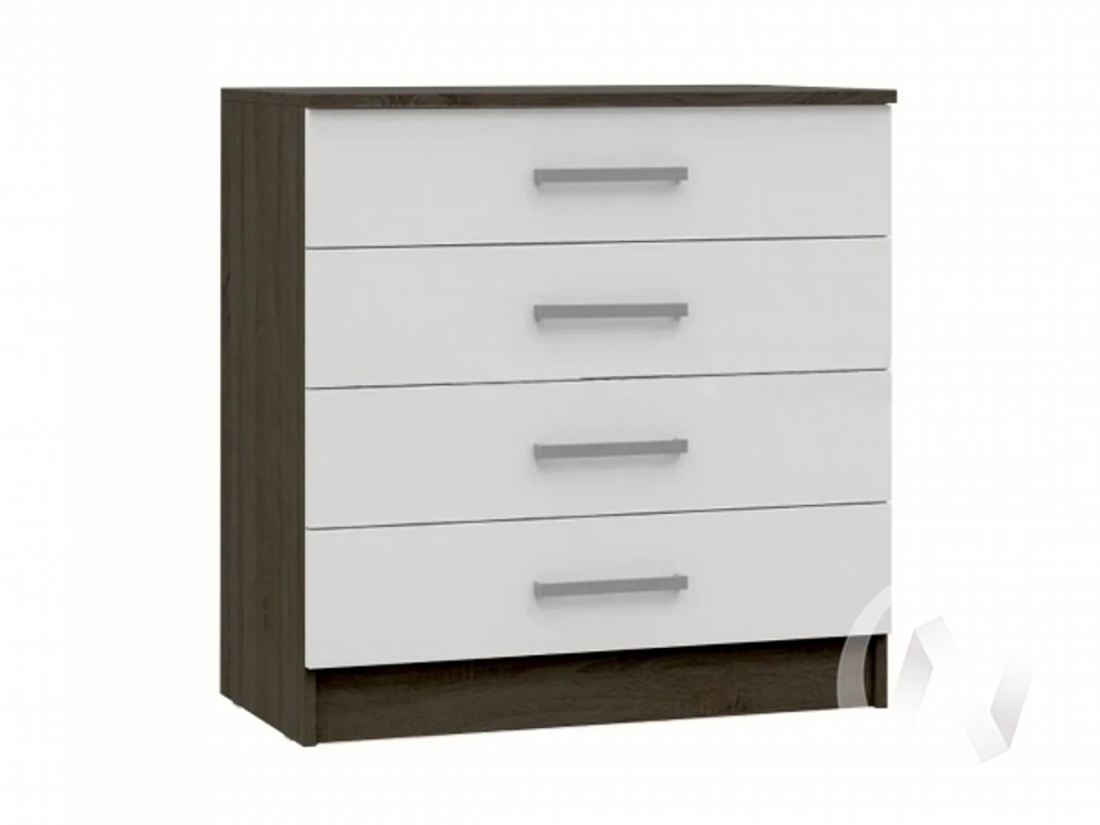 Комод 800 Спальня Мартина (венге/белый)