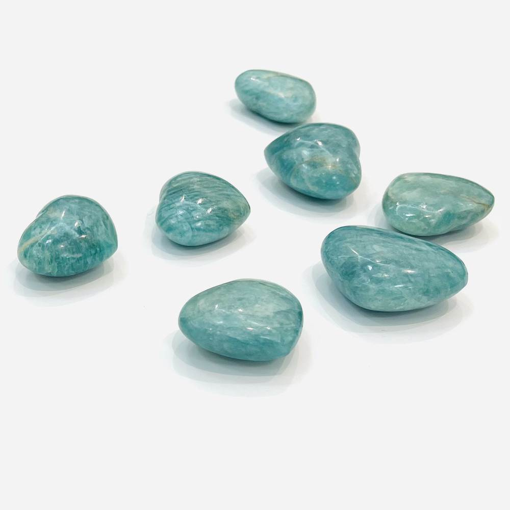 Сердце амазонит, 1 шт (75-80 гр)