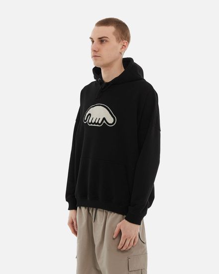 Толстовка ANTEATER Hoodie Black-White-Logo
