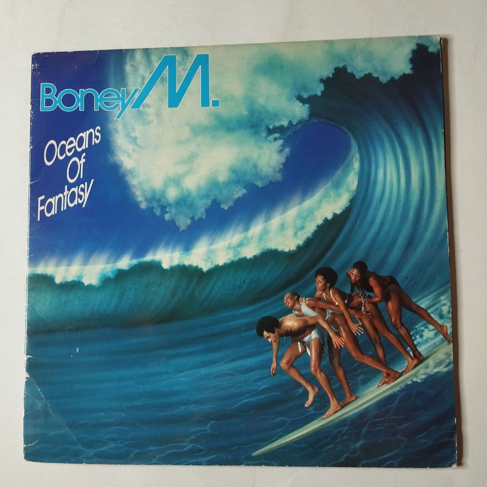 Винтажная виниловая пластинка LP Boney M. Oceans Of Fantasy (UK 1979) Bye Bye Bluebird