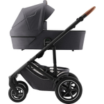 Коляска 3 в 1 Britax Roemer Smile 5Z и автокресло Baby-Safe Pro Classic Deep Black Midnight Grey