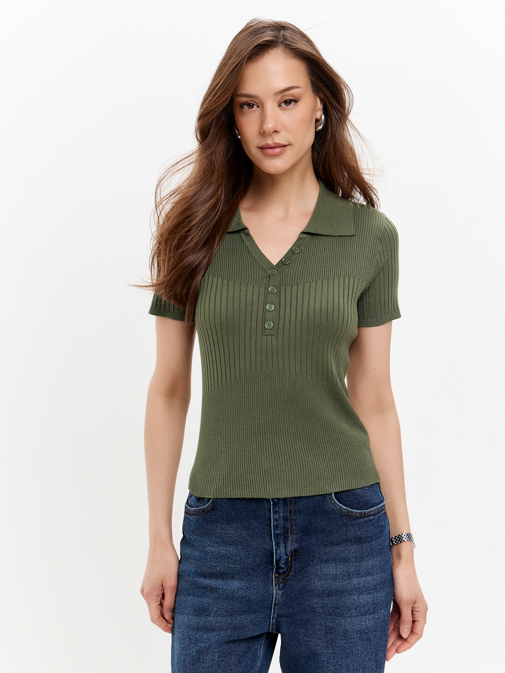 Трикотажный топ