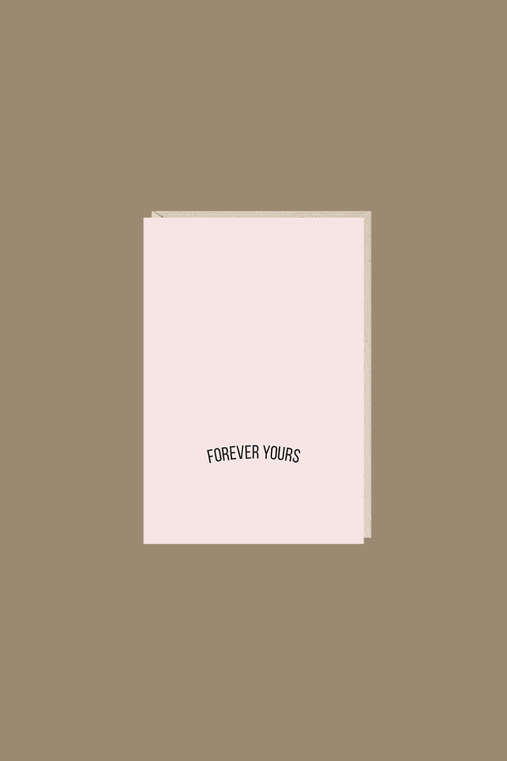 Открытка "forever yours"