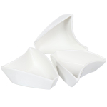 Менажница керам, 26х5 см, 6 секц, бамбуковая подст, Y4-3218