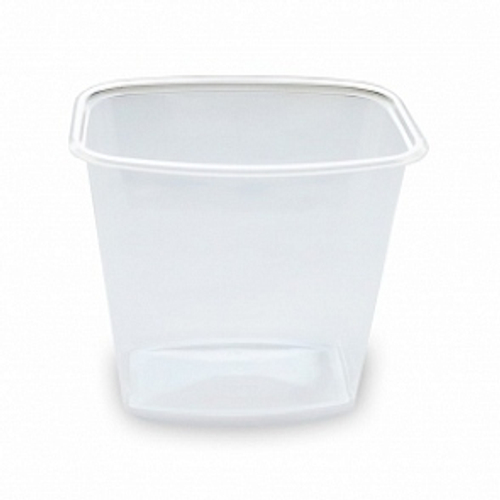 Контейнер Средний. 1000мл.(138*102мм) прямоуг. Юпласт с крышкой 1000шт/кор, кондитерка, салаты, полуфабрикаты