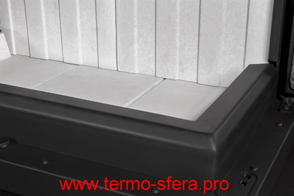 Камин МАДРИД на дровнике Гигант справа подовый