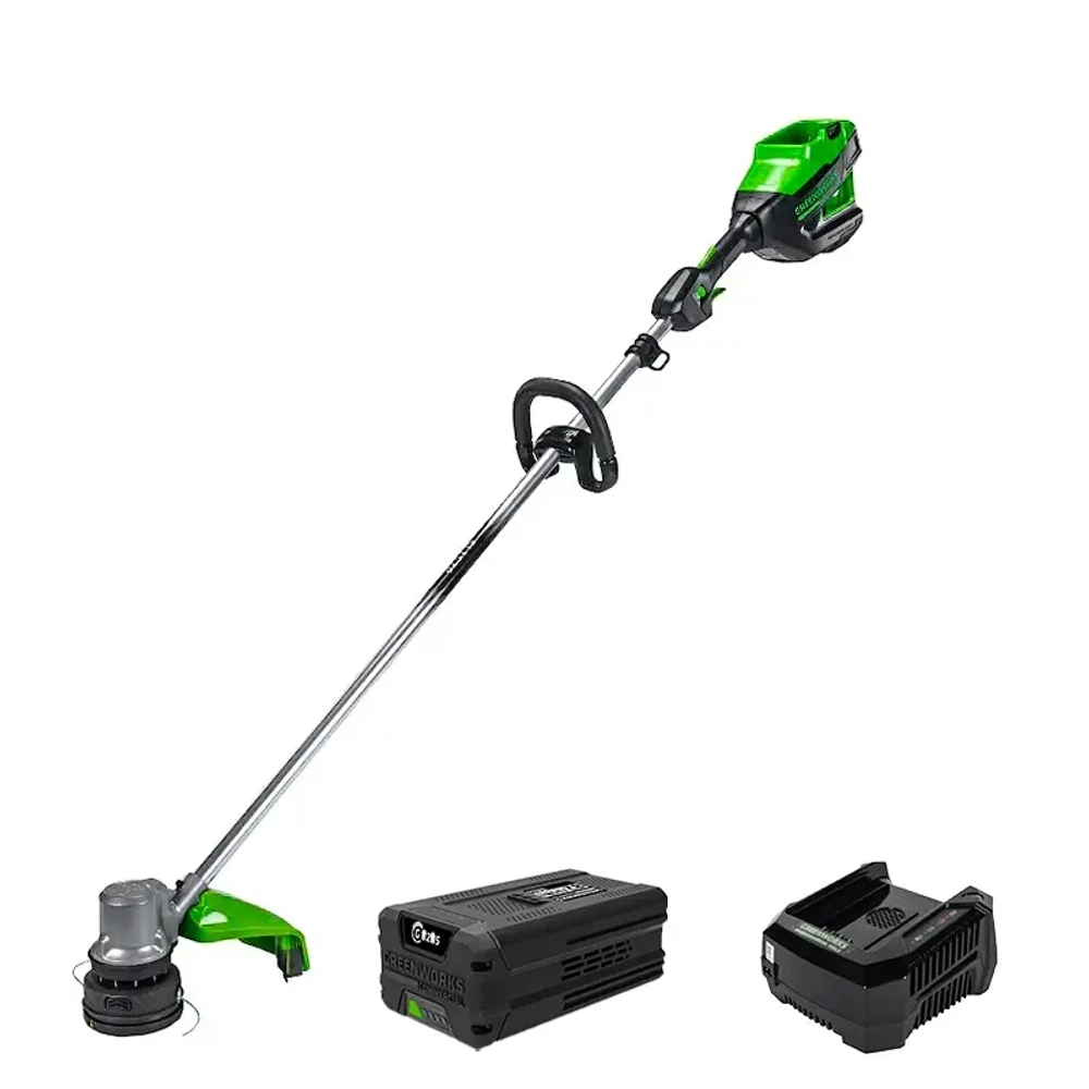Аккумуляторный триммер Greenworks GD82LTK5 (1 x 5 Ач, ЗУ) 2110607UB