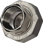 Соединение быстроразъемое (американка) STOUT SFT 0034 - 3/4" (ВР/ВР, латунь никелированная, металл по металлу)