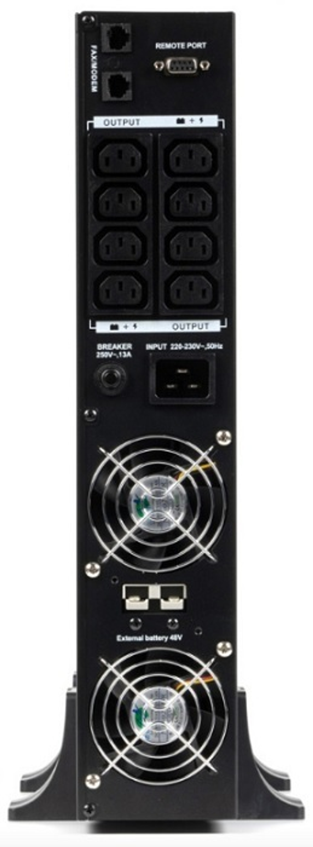 Источник бесперебойного питания  Бастион RAPAN-UPS 3000-RACK-IN-4X9-E