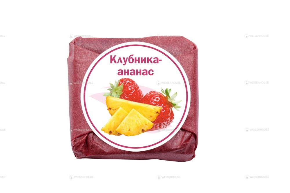 Клубника-ананас кубики 5-7гр, 1 шт