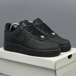 Кроссовки Nike AirForce 1 Black #52 (черн.)