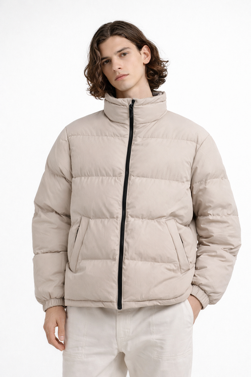 Куртка Magamaev Macro Puffer светло-серая