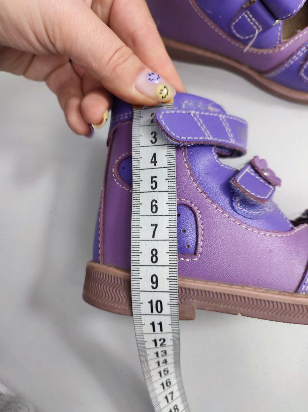 Сандалии Orthopedic фиолетовые 22 размер