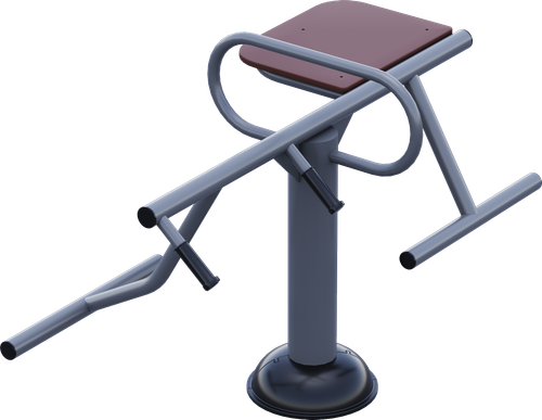 Тренажер Пресс - Гиперэкстензия С.09-067