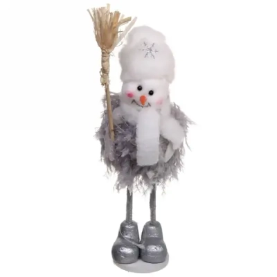 Фигурка новогодняя «Новогоднее волшебство» 20 см, серебро