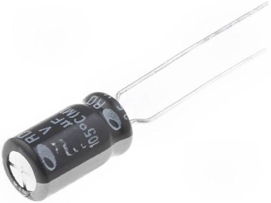 Конденсатор электролитический 10мкФ 100в 105°С RD / 6,3x11 / Samwha