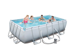 Каркасный прямоугольный бассейн Bestway 404х201х100 см + фильтр-насос 2006 л/ч (56251 BW)