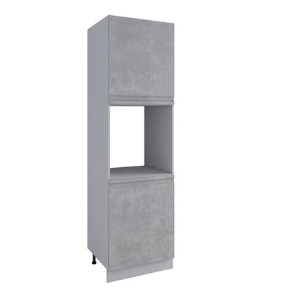 Кухня Модуль ПН 600 М (с нишей) Скала Бетон светлый (правый)