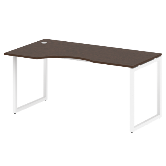 Метал Систем Куатро Стол криволинейный левый на О-образном м/к 40БО.СА-1 (L)