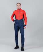 Куртка разминочная NORDSKI PRO Red/Blue, мужская, NSM566987