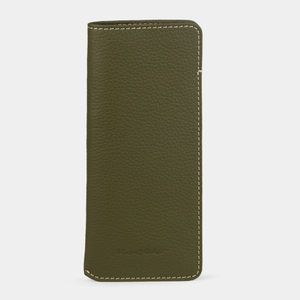 Футляр для очков Lunette из кожи теленка, зеленого цвета