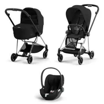 Детская коляска Cybex Mios 3 в 1 Sepia Black Chrome Black