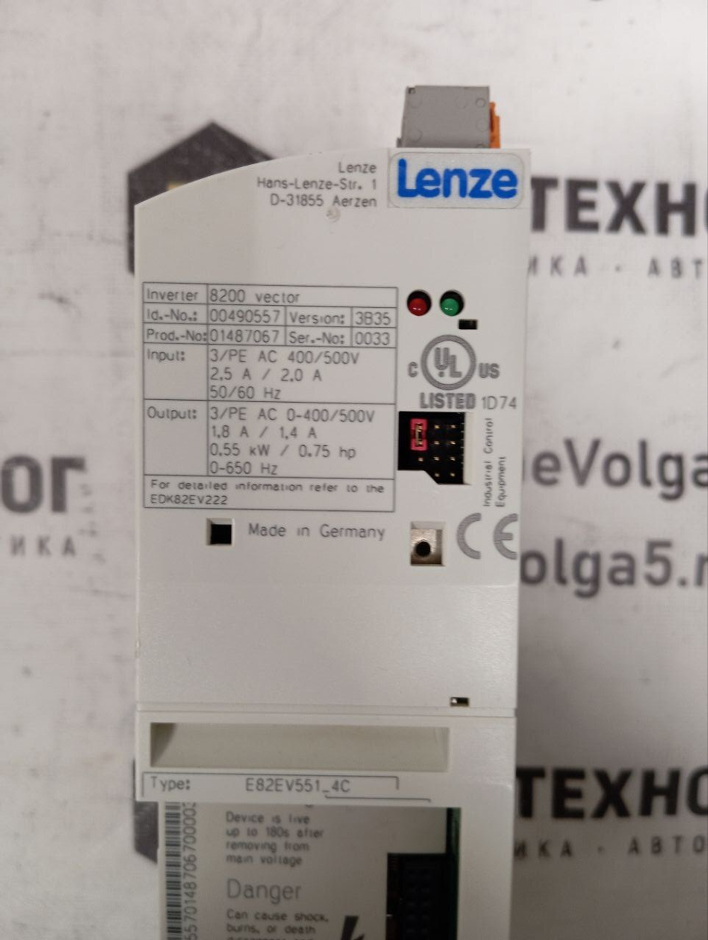 Lenze E82E551_4C б/у
