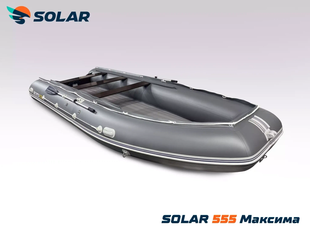 Лодка надувная моторная solar-555 к