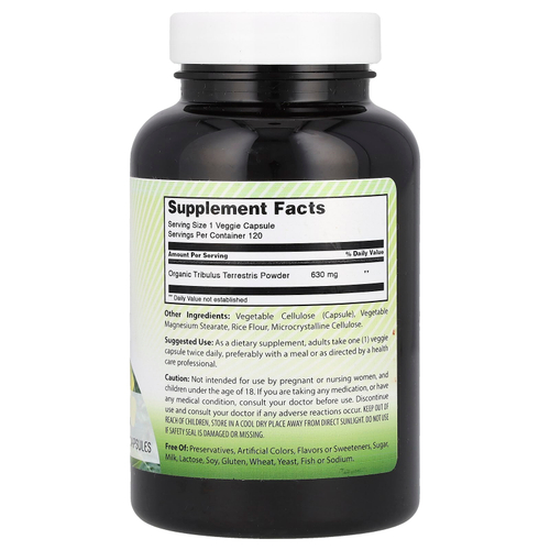 Amazing India, Якорцы, 630 мг, 120 растительных капсул