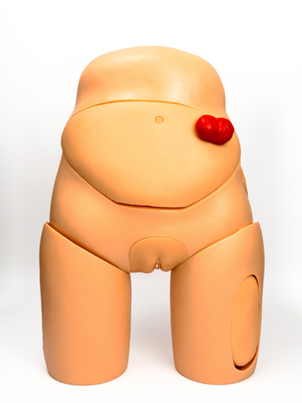 Фантом катетеризации мочевого пузыря c электронным контролером