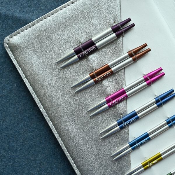 Набор съемных спиц Knit Pro SmartStix Deluxe Set Special IC (3 мм / 3,5 мм / 4 мм / 4,5 мм / 5 мм / 5,5 мм / 6мм), алюминий, 8 видов спиц, 42161