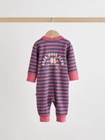 Комбинезон / Cлип для малышей Next F35-920, 3 шт., Бордовый, Голубой