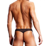 Трусы мужские G-стринги в мелкую сеточку L/XL 50-52 (Цвет: черный)