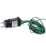 Елка светодиодная «Лесная метель» 150 см, ПВХ+леска (шишки и напыление), 407 веток, 140 ламп LED, Теплый белый