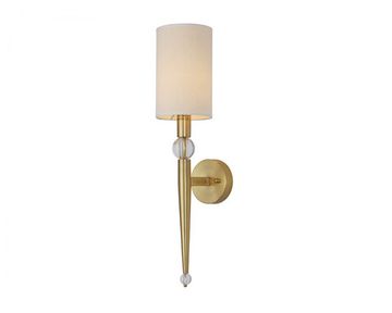 Бра 1*E14 3521/A small brass new без абажуров латунь SCARLETT Newport