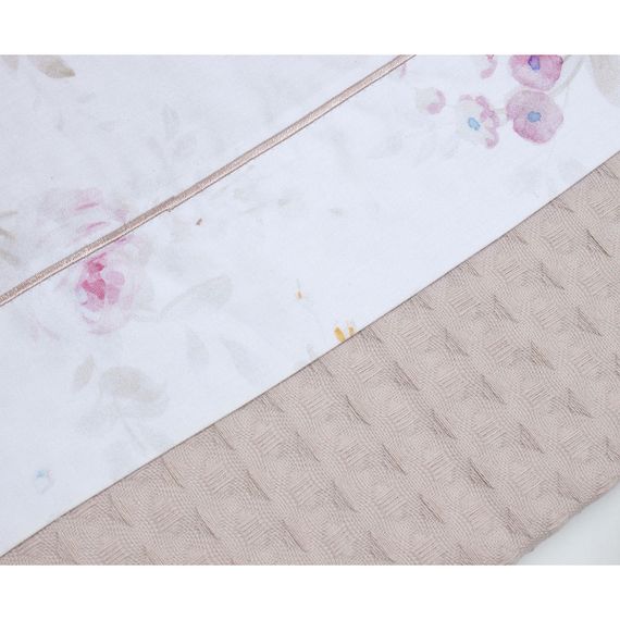 Покрывало вафельное пике с вышивкой Finola  TIVOLYO HOME Турция