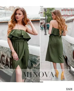 Платье 8608-хаки Minova