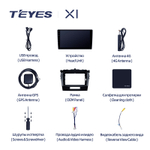 Teyes X1 10,2"для Toyota Alphard 2008-2015