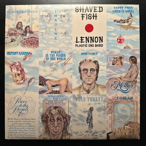 Lennon, Plastic Ono Band - Shaved Fish (Швеция 1975г.)
