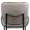Стул Ror, Double Frame, серый велюр