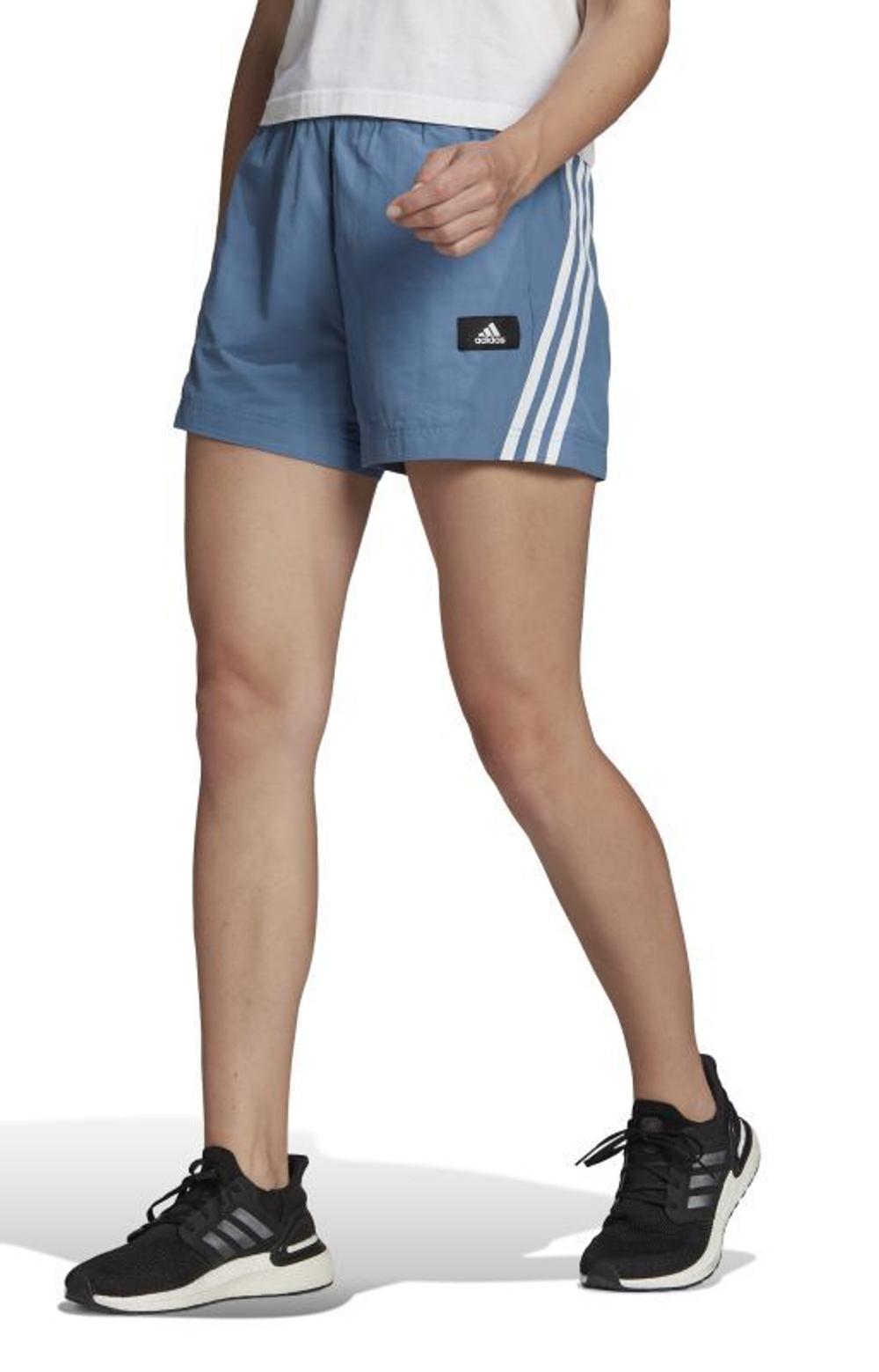 Женские Шорты теннисные Adidas Future Icons Woven - altered blue