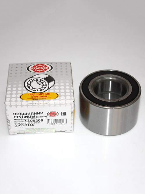 Подшипник ступичный задний STARNER S100208 для Ваз-2108-2115