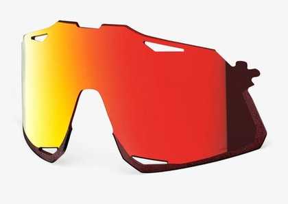 Сменные линзы 100% HYPERCRAFT Polycarbonate Replacement Lens - HiPER Red Mirror