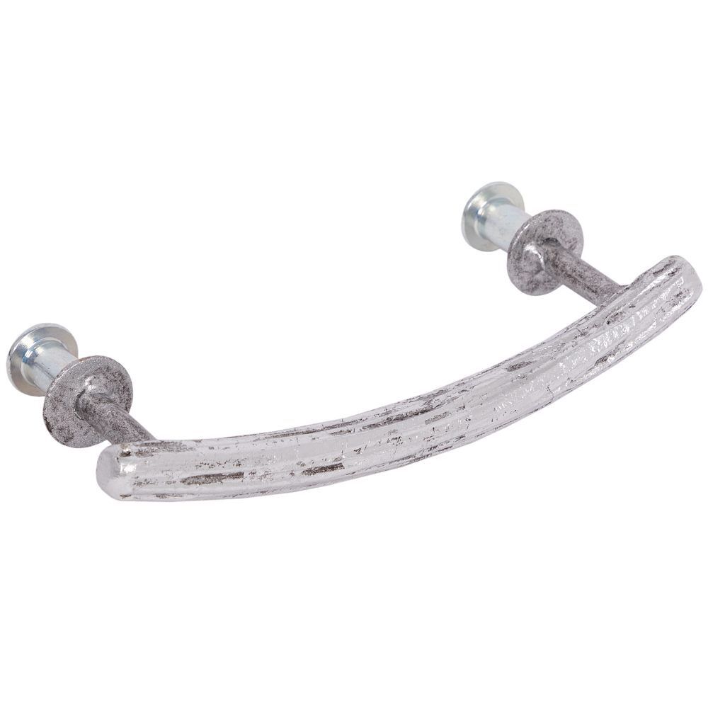 Ручка мебельная Орхидея mini Античное серебро