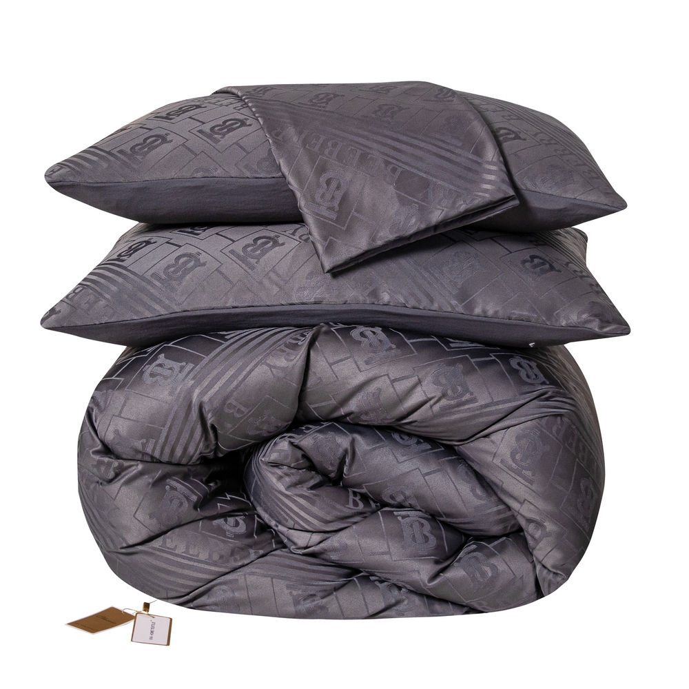 Комплект постельного белья Сатин Жаккард на резинке GCR002