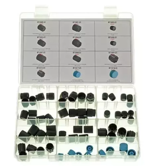 Набор колпачков для сервисных портов Errecom RK1052