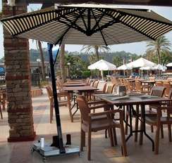 Зонт для кафе профессиональный Banana, Ø300 см