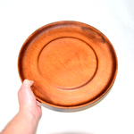 Деревянная тарелка Art of Siberia из дерева сибирский кедр 350 мм. T18