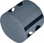 Держатель для туалетной бумаги "Keeplex Light" 13,4*13*12,4см, космический серый