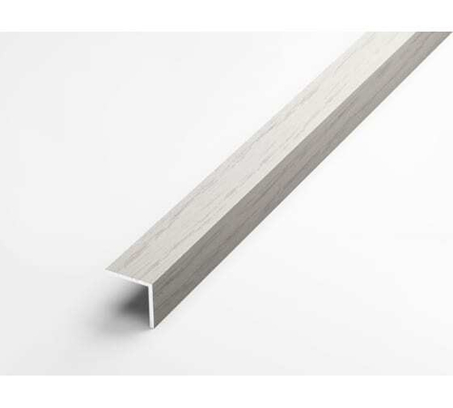 Уголок алюминиевый 20*20*1.5 мм 2.7 м дуб арктик ЛУКА